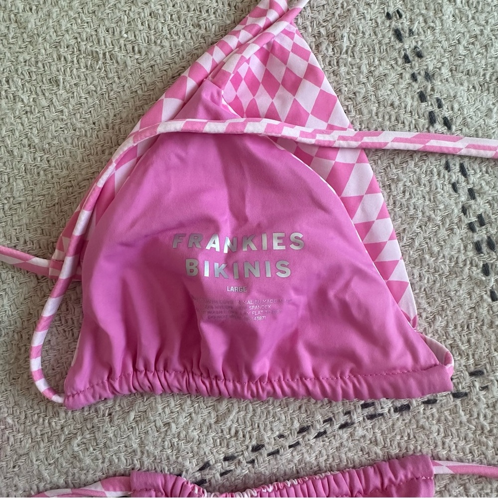 Nwot Frankie’s Bikinis String Bikini - image 4